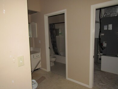 bathroom and closet