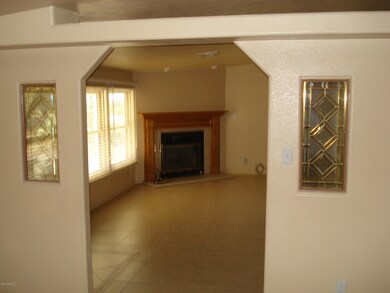 another view of great room from den