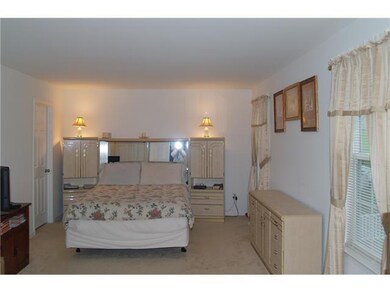 Master Bedroom. The exceptionally large master bed