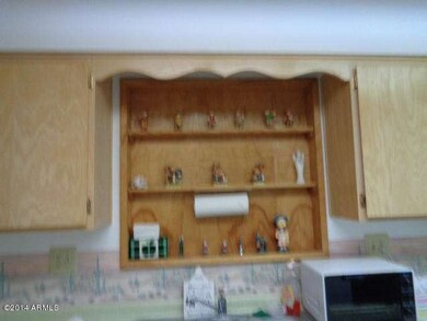 kitchen with  built-in decorative shelve