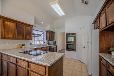 Kitchen updated with granite counters and new back