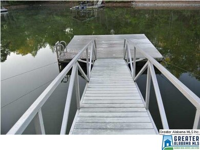 Nice floating Alum. dock.  Floats year round