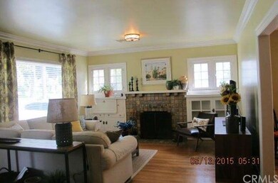 Nice size living room with beautiful hardwood floo