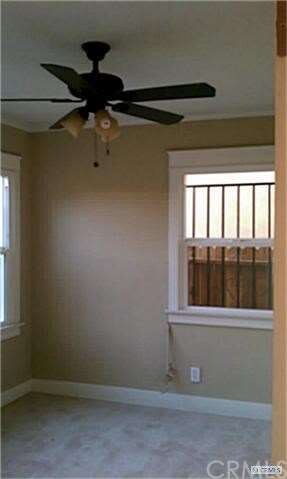 New Ceiling Fans, Bedroom Carpet, and Moldings