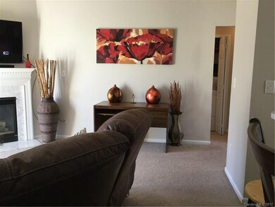Family Room with Fire place .