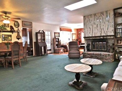 View from the living room towards the family room.