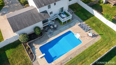 Aerial of Backyard
