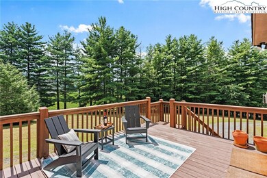 Large front deck for entertaining