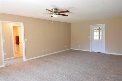 Living Area Open to Dining Area and Kitchen
