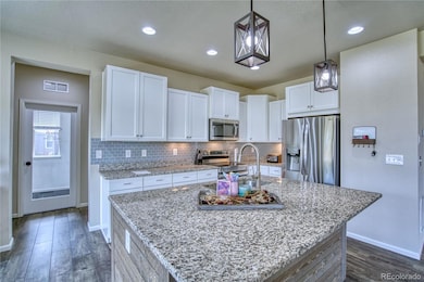 Granite Counters, Large Island