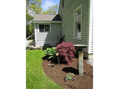 Exterior Front. West side of home...