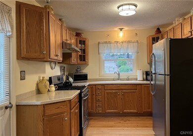 Beautiful kitchen with access to the side deck and