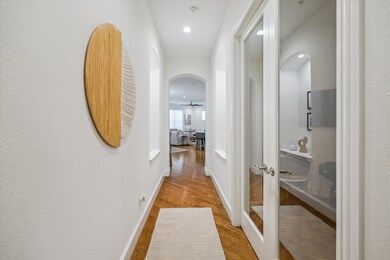 Hallway into Unit #208.