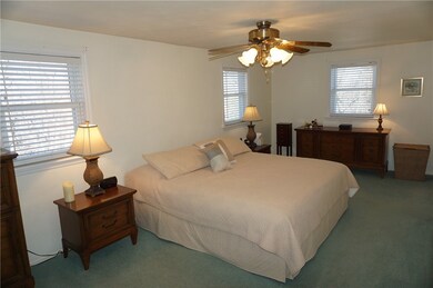 Originally 2 bedrooms that have been combined into