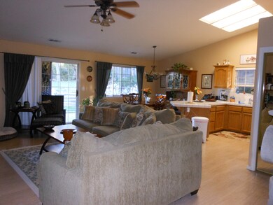 Living, Dining Rooms, Kitchen
