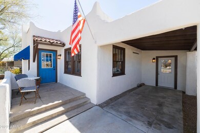 Front Entry & Carport