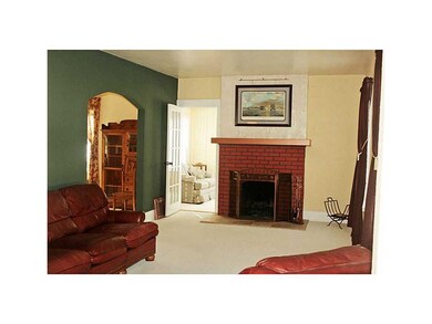 Living Room. Wood burning fireplace