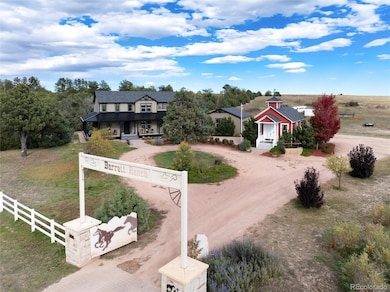 Hand made iron gated entry statement