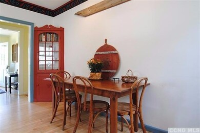 Dining area of kitchen