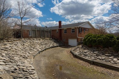 Garage around back house