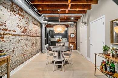 Exposed brick througout