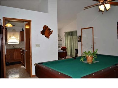 Roomy living area.