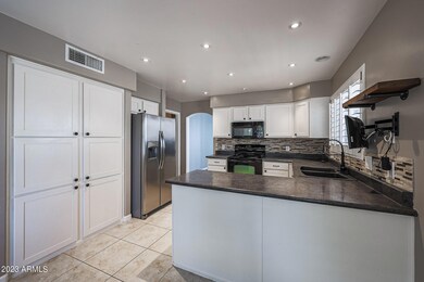 Recently updated kitchen