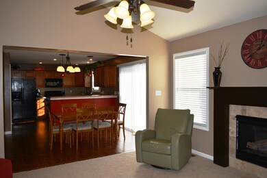 Living Room view of kitchen