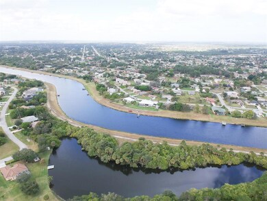 aerial pond and canal