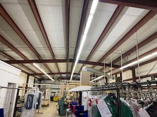 Inside of building