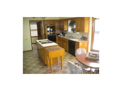 Bright and sunny kitchen.