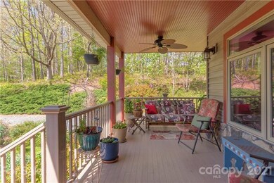 Cozy front covered porch to take in the outdoors.