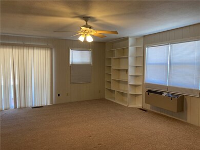 Larger Bedroom has Builtins