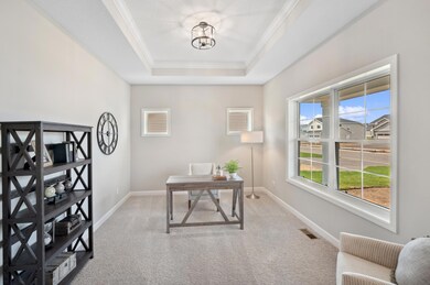 Office - image is of a former model home for visual purposes.