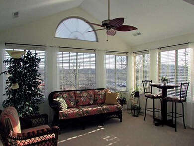 Sunroom. Sun room has views of the countryside and
