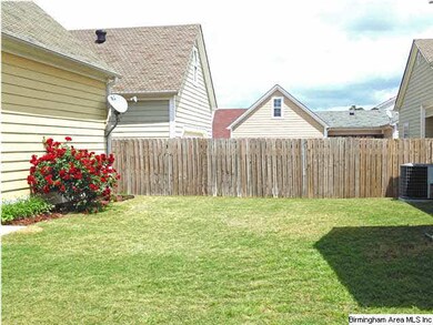 Semi Fenced backyard with plenty of space for the 