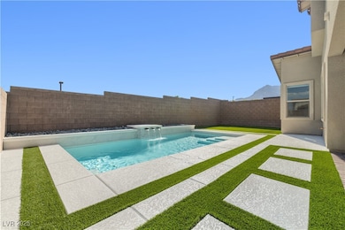 Pool with Waterfall