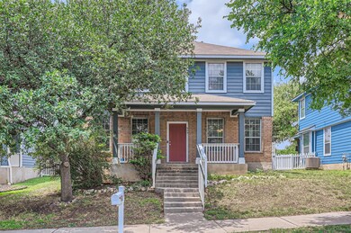 View of front of house featuring covered porch, a