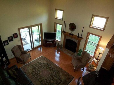 View. view from loft area to the great room