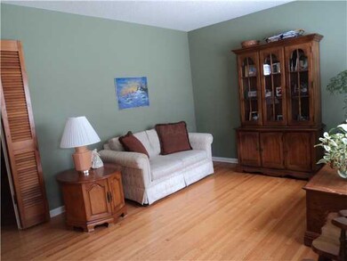 Gleaming hardwood floors