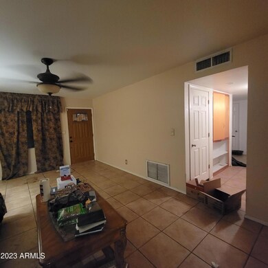 living room front door entrance