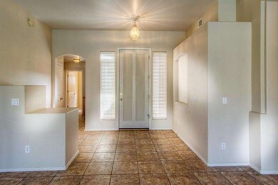 Foyer and front door
