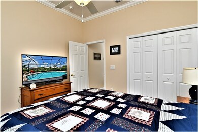 front bedroom featuring tinted window for cooling