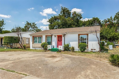 View of single story home