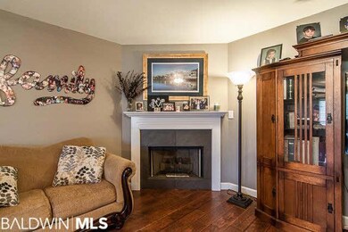 Beautiful, updated fireplace