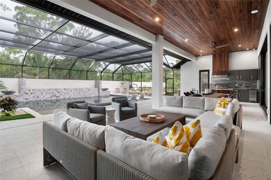 Large covered lanai