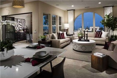 Model home great room