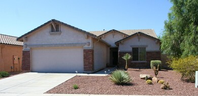 Prospector front of home
