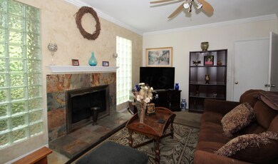 Wood Burning fireplace