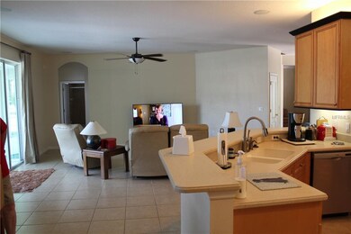 View of Family Room from Dinette area.